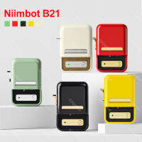 Niimbot B21 Miniเครื่องพิมพ์ความร้อนแบบพกพาBarcode Label Nirkabelโทรศัพท์มือถือMaker 20-50 มม.กว้างสติกเกอร์DIYของขวัญขนาดเล็กธุรกิจใหม่-JHU STORE