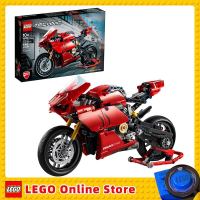 LEGO &amp; Technic DucSauPanigale V4 R 42107-Kit de construction de moto, modèle avec boîte de vitesses et suspension (646 pièces)