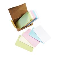100 Pcs/lot multicoloured Blank Greeting Card Word card Student teacher stationery postcard Creative word cards