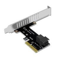 การ์ดขยาย SF8643 PCIE ไป83XC,พอร์ตเดียว SSD การ์ดแปลงข้อมูลไรเซอร์การ์ดสำหรับสล็อต Pci-Express WX4/X8/X16 SSD อะแดปเตอร์ FJK3825แข็ง