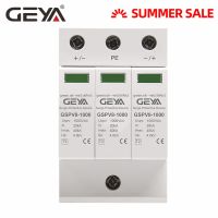 Geya Pv Spd 2P 3P 600V 1000V Dc ป้องกันไฟกระชาก Spd Dc 500V