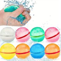 10/20/30pcs Reusable Water Balloons For Kids Funny Quick Fill Water Bomb Splashs Balls Creative Garden Beach Game Balloons