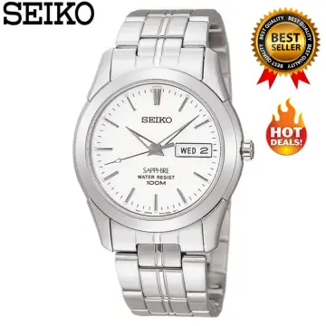 Seiko sapphire crystal hot sale 100m price