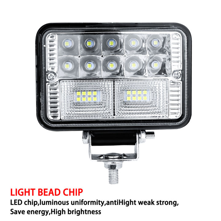 bmwa-78w-26led-ทำงานน้ำท่วมคานบาร์ซีดาน-suv-atv-ปิดถนนขับรถไฟตัดหมอก