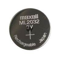 คุณภาพสูง2ชิ้น/ล็อตใหม่ Maxell ML2032 3V ปุ่มลิเธียมแบบชาร์จไฟได้ปุ่มเซลล์ (ML2032)