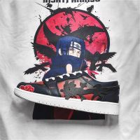 COD DSFGREYTRUYTU CODAnime Naruto Canvas Shoes Akatsuki Itachi Men Vulcanized Shoes Sneakers Cosplay School Outdoor Travel Shoes