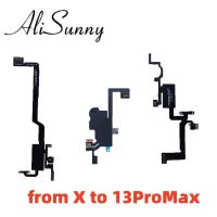 หูฟัง Alisunny แก้ไขสายเซ็นเซอร์รับสัญญาณ ID สำหรับ11 12 13 Pro Max X XS XR เซ็นเซอร์ไมโครโฟนชิ้นส่วนซ่อมตัวต่อลำโพง