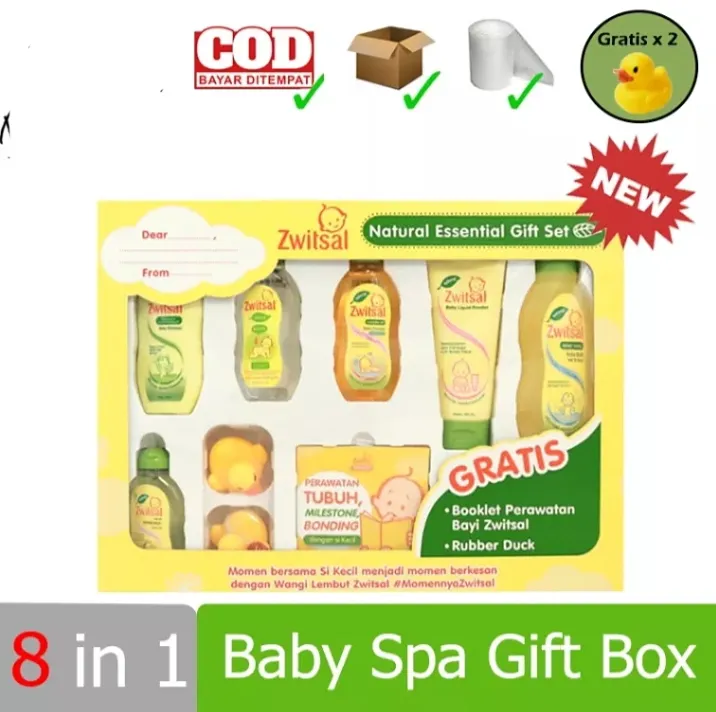 Zwitsal Baby paket lengkap Spa Gift Box Lazada Indonesia