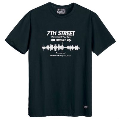 DSL001 เสื้อยืดผู้ชาย 7th Street เสื้อยืด รุ่น FSB006 ( สีกรมท่า ) เสื้อผู้ชายเท่ๆ เสื้อผู้ชายวัยรุ่น