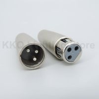 1/3pcs RCA Female Audio Adapter socket to 3pin core XLR Female male To converter cable speaker Connector For Microphone k