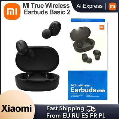 ZZOOI Global Version Xiaomi MI True Wireless Earbuds Basic 2 Airdots S TWS Bluetooth 5 Earphones Redmi AirDots 2 Auto Link TWSEJ061LS