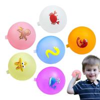 Water Balloons For Kids 6pcs/set Silicone Balls Water Toy For Summer Outdoor Water Games Fun In Swimming Pool Pond Water Park Balloons