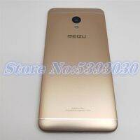 ที่อยู่อาศัยสำหรับ Meizu M5s M612h M612m ฝาหลังโลหะชิ้นส่วนอะไหล่โทรศัพท์มือถือเคสมีปุ่มเลนส์กล้องถ่ายรูป