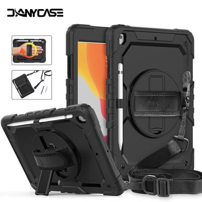 【DT】 hot  Heavy Duty iPad Case For 10.2 9th Generation Cover For iPad 9.7 Air 3 10.5 Air 4 5 10.9 10th Pro 11 12.9 Mini 6 5 Smart Cover