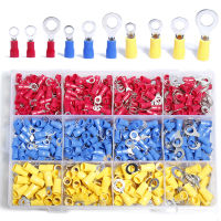 Ring insulated terminal copper cable wire connector Quick Crimp set Electrical kit Round Cold pressing O shaped plug