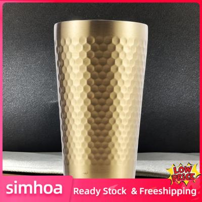 Simhoa แก้วน้ำ260มล. ถ้วยกาแฟการเดินทางสำหรับแบกเป้ในร่มครัวกลางแจ้ง