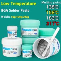 ▼◘ Low High Temperture Solder Paste for iPhone Repair SMD Rework PCB IC LED BGA Flux for Soldering Welding Paste Tin Mud CPU