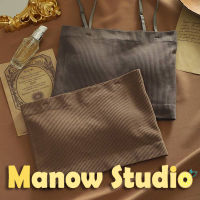 บราสายเดี่ยว เสื้อกล้าม สายเดี่ยว บราสายเดี่ยวแบบสวม สปอร์ตบรา n99# Manow.studio