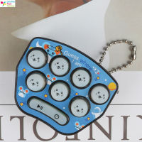 LT【ready stock】 Keychain Handheld Mini Hamster Game Key Pendant Fun Luminous Sounding Relieve Stress Toy1【cod】