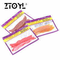 ZTOYL 10pcs artificial Sea worms 130mm เหยื่อตกปลานุ่มเหยื่อตกปลาตกปลา