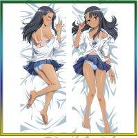 Anime Dakimakura Dont Toy With Me Nagatoro Hayase ปลอกหมอนอิงคอสเพลย์กอดร่างกาย Over Otaku Waifu Gift 50 * 150 ซม