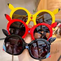 【hot sale】◆☄ D03 Pikachu Kids Sunglasses Super Cute Cartoon Sunglasses Anti-UV Children Fashion Spiderman Sunglasses Red Blue Yellow Black Rainbow Sun Glasses