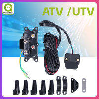 【ราคาถูกสุด】12V 250A กว้านโซลินอยด์รีเลย์คอนแทคสวิตช์วงเล็บยึด ชุด สำหรับ ATV UTV