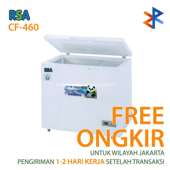 Chest Freezer RSA CF 460 / CF460 [460L] KHUSUS JABODETABEK | Lazada ...