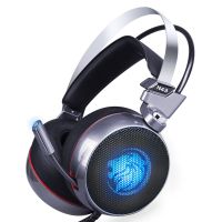 Headphone Gaming Zop N43หูฟังเกมพร้อมไมโครโฟนระบบสั่น7.1รอบทิศทางสำหรับคอมพิวเตอร์พีซีเบสลึก PS4ชุดหูฟังนักเล่นเกม J28