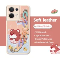Skin feel silicone Simplicity Phone Case For OPPO Reno8 5G Cartoon protective case Liquid silicone shell soft shell