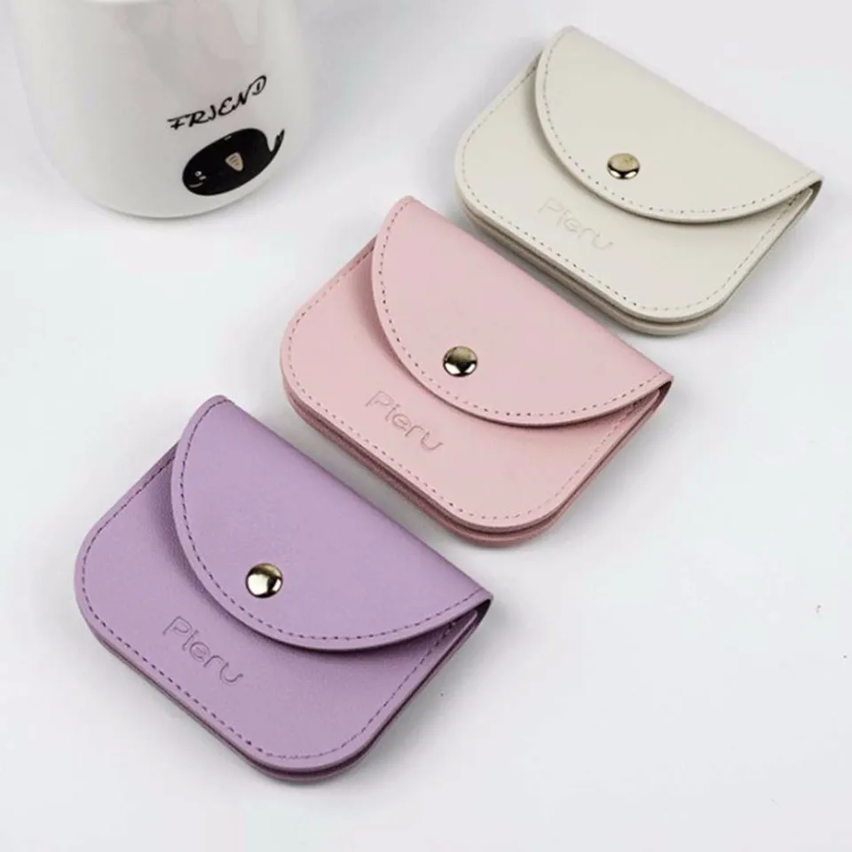 Small Flower Rivet Coin Wallet Card Bag Key Bag Earphone Organizer