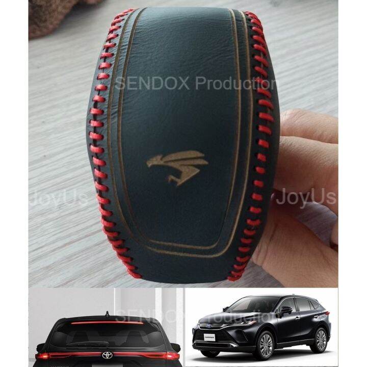 Toyota Harrier Fourth Generation 2021 2022 Gear Knob Leather Cover Gear