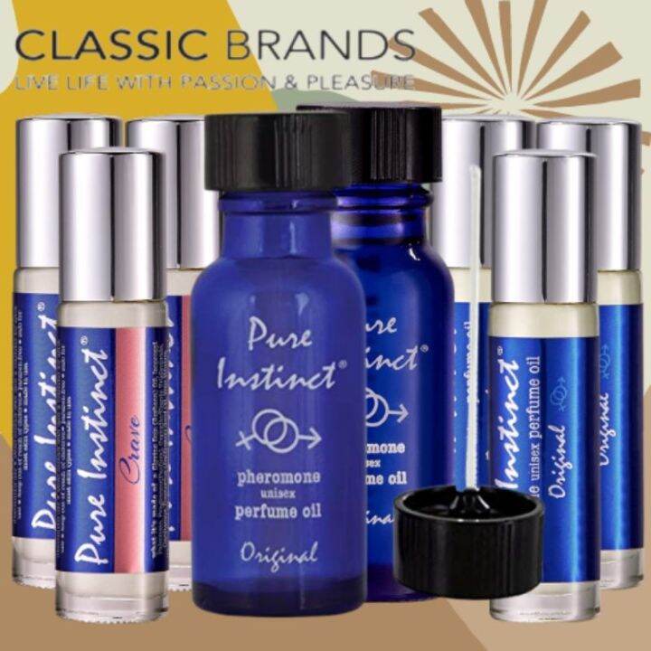 Classic Brands Pure Instinct Pheromone Infused Fragrance Oil