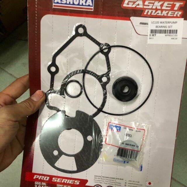 YAMAHA LC135 WATER PUMP SEAL+ BEARING Lazada