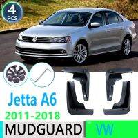 แผ่นบังโคลนชายบังโคลนกระเซ็นสำหรับ Volkswagen VW Jetta A6 Mk6 5C6 6 2011 ~ 2018กันชนรถอุปกรณ์เสริมรถยนต์บังโคลน