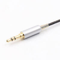 Copper colour 5N OFC Soft Audio diy Cable For HD595 HD598 HD558 HD518 Headphone Earphone