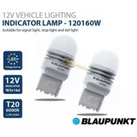 NEW** โปรโมชั่น BLAUPUNKT หลอดไฟถอย รุ่น T20 LED 12V INDICATOR LAMP 6000K 120160W [2 หลอด] พร้อมส่งค่า หลอด ไฟ หลอดไฟตกแต่ง หลอดไฟบ้าน หลอดไฟพลังแดด