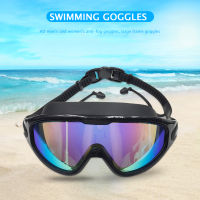 Professional Anti-fog UV Protection for Men Women Swimming Goggles Waterproof Adjustable Swim Glasses with Earplug