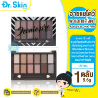 DR ของแท้ อายแชโดว์ เครื่องสำอาง อายแชโดว์พาเลท Ashley Eyeshadow 12สี สีสันคมชัด ติดทนนาน เนื้อกำมะหยี่ พาเลทอายแชโดว์ พาเลทตา พาเลทแต่งตา