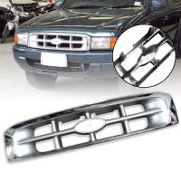 กระจังหน้า หน้ากระจัง โฉมแรก รุ่น ฟอร์ด เรนเจอร์ FORD RANGER ปี 1998 - 2002 สีโครเมี่ยม 1 ชิ้น