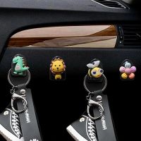 2 Pcs Car Small Hooks, Cartoon Decorative Durable Holder ,Automobile Styling Interior Organizer Ornaments Hook