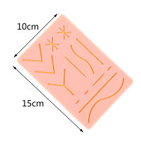 Mini Silicone Skins Pad Suture Incision Surgical Traumatic Simulation Training