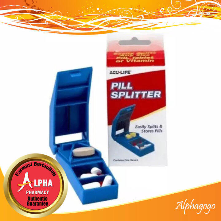 AcuLife Pill Splitter Lazada