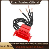 ‘；【。 4-Way Starter Solenoid Relay Plug Connector Wiring Harness For KAWASAKI VN2000 VN800 VN900 ZG1400 Zr 1000 750 1100E 600N Zx10