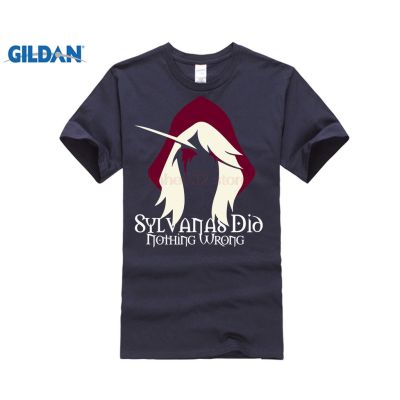 Diy The worlds most popular famous game anniversary T-shirt Sylvanas Did Nothing Wrong T-Shirt Navy