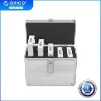 Orico Aluminum 5/10 3.5-inch Hard Drive Protection security Box with Locking Storage 10pcs 3.5" HDD Case(BSC35)