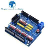 TZT เซ็นเซอร์ V5โล่คณะกรรมการการขยายตัวโล่สำหรับ A Rduino UNO R3 V5.0โมดูลอิเล็กทรอนิกส์เซ็นเซอร์โล่ V5คณะกรรมการการขยายตัว