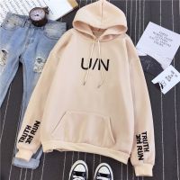 CODLiang Te U/N Womens Hooded Sweater with Plush and Thick Sleeves