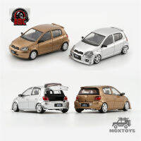 BMC 1:64 1998 Echo Vitz 5ประตูสีเงิน/ทองรถโมเดล Diecast