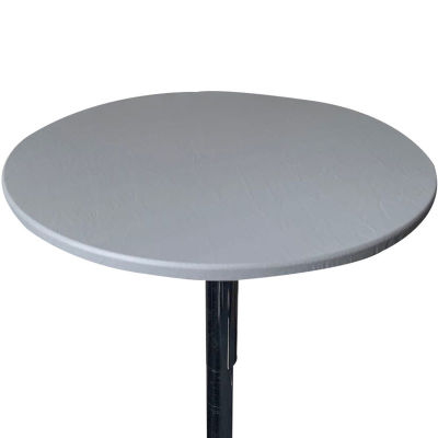 U2y7ผ้าคลุมโต๊ะผ้าปูโต๊ะแบบพอดีตัวป้องกันที่ยืดหยุ่นกันน้ำทรงกลม60-130ซม.